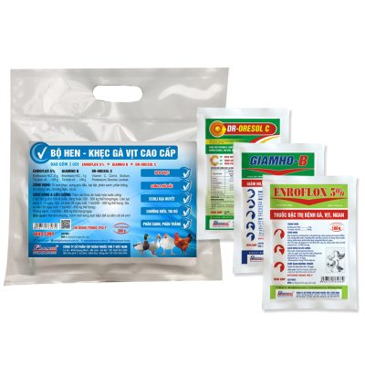BỘ HEN - KHẸC GÀ VỊT CAO CẤP